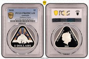 2018 $5 Defence Force PR69DCAM
