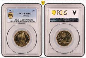 2022 $1 MS63