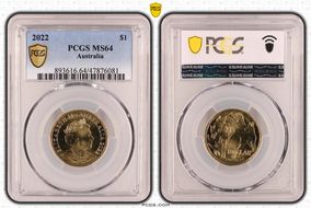 2022 $1 MS64