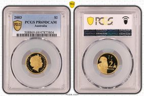 2003 $2 PR69DCAM