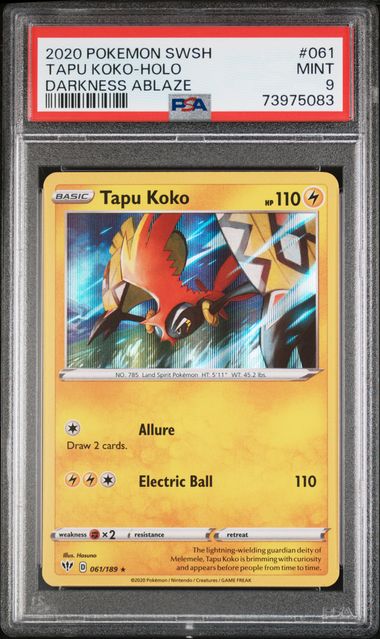 Tapu Koko Darkness Ablaze, Pokémon