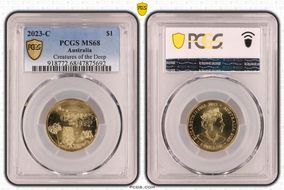 2023-C $1 Creatures of the Deep MS68