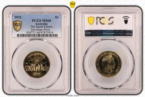 2022 $1 The Smith Family Envelope Privy MS68