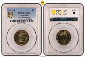 2022-N $1 Kunbarrasaurus Privy Australian Dinosaurs MS66