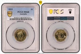 2023 $2 MS68