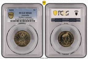 2022 $1 Wallal Centenary MS68