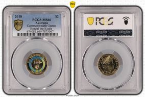 2018 $2 Commonwealth Games Borobi the Koala MS66