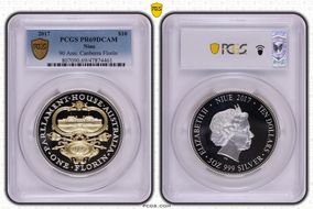 2017 $10 90 Ann. Canberra Florin PR69DCAM