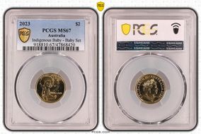 2023 $2 Indigenous Baby - Baby Set MS67