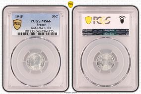 1945 50C Gad-426a F-194 MS66