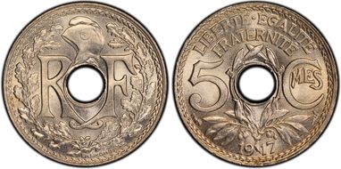 1917 5C Gad-169 F-121 MS68