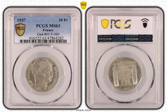 Cert 47864282 - Coin Image