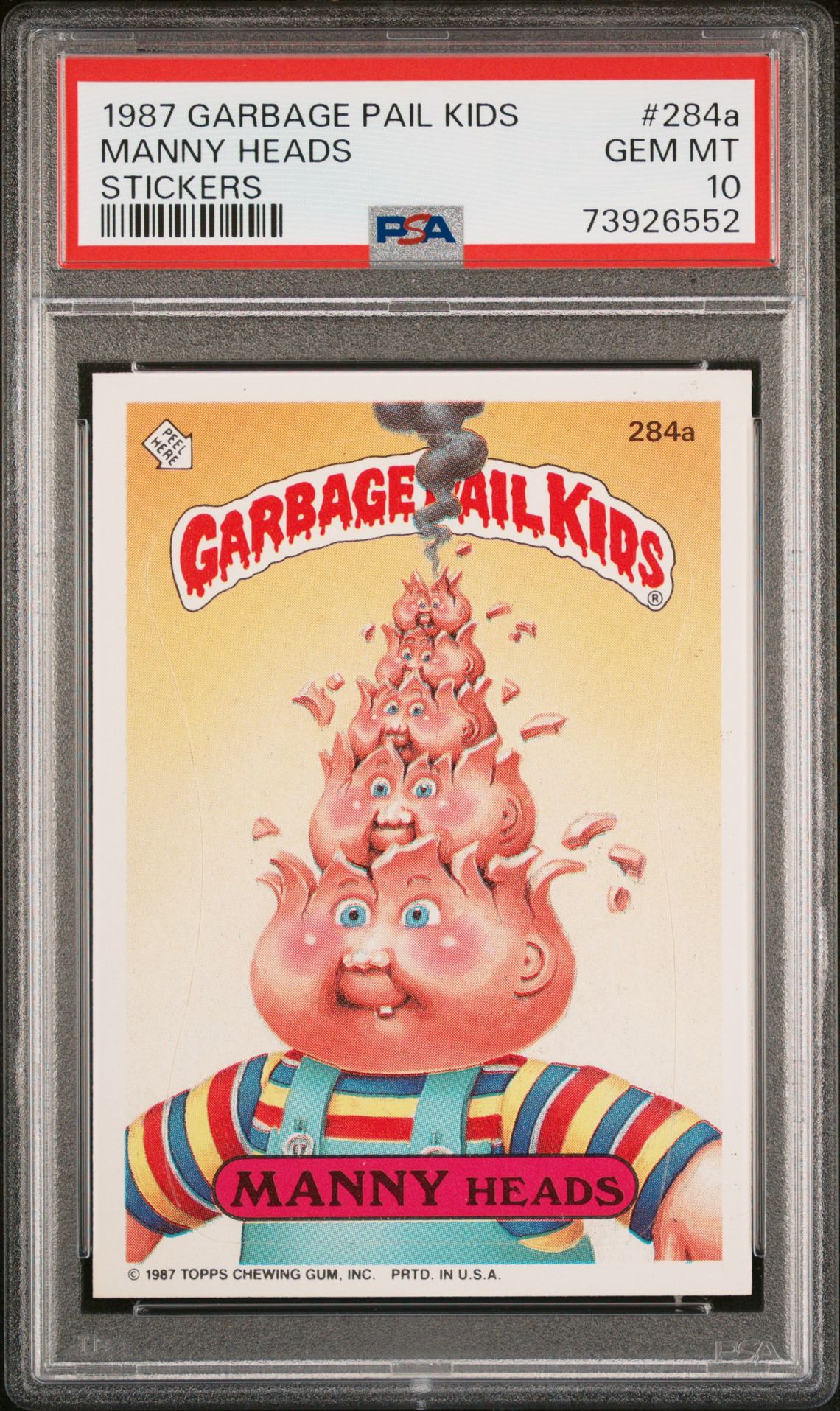 Manny Heads PSA 10