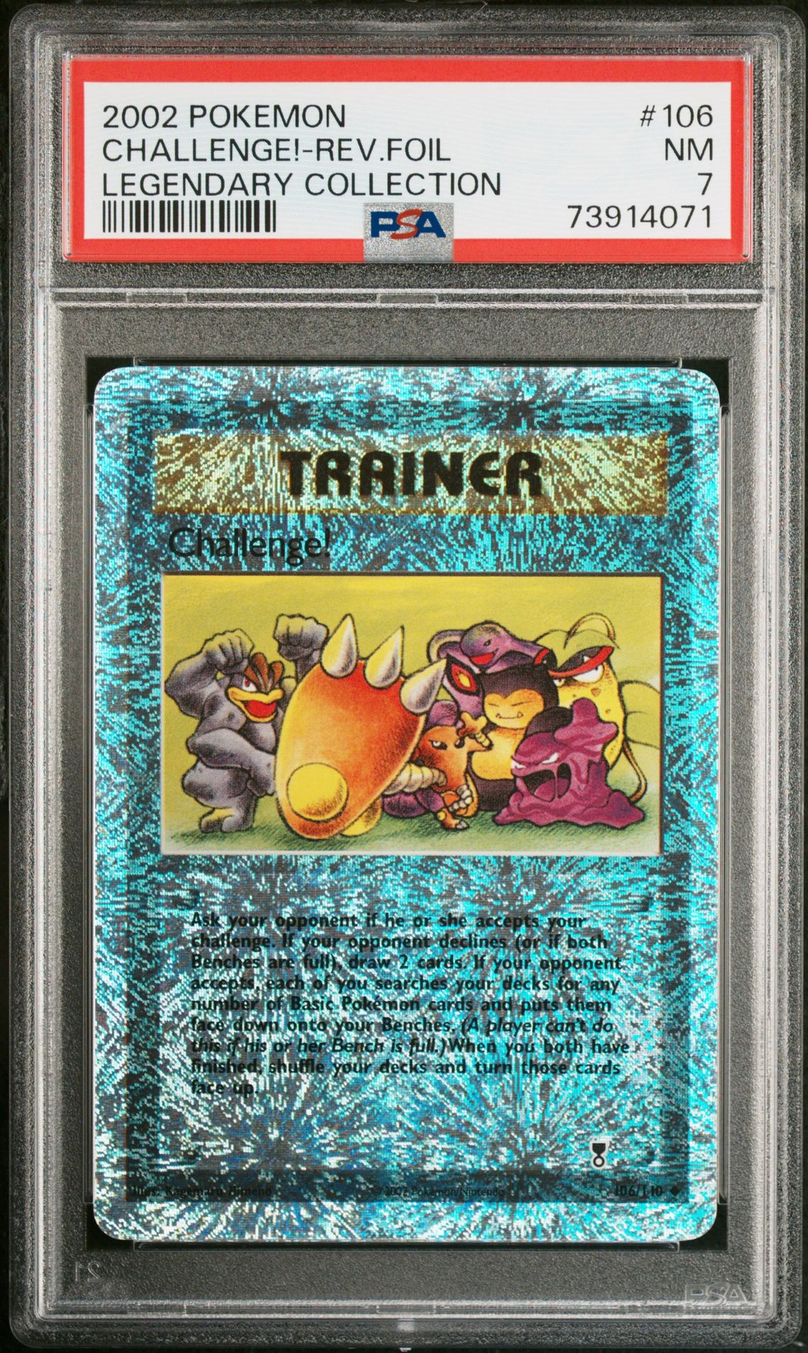 2002 Pokemon POKEMON LEGENDARY COLLECTION #106 Challenge!-Rev.Foil front