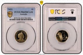 2021 $2 PR69DCAM
