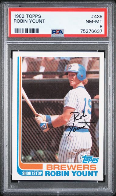 1982 Topps #435 Robin Yount front