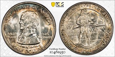 1925 50C Fort Vancouver MS65