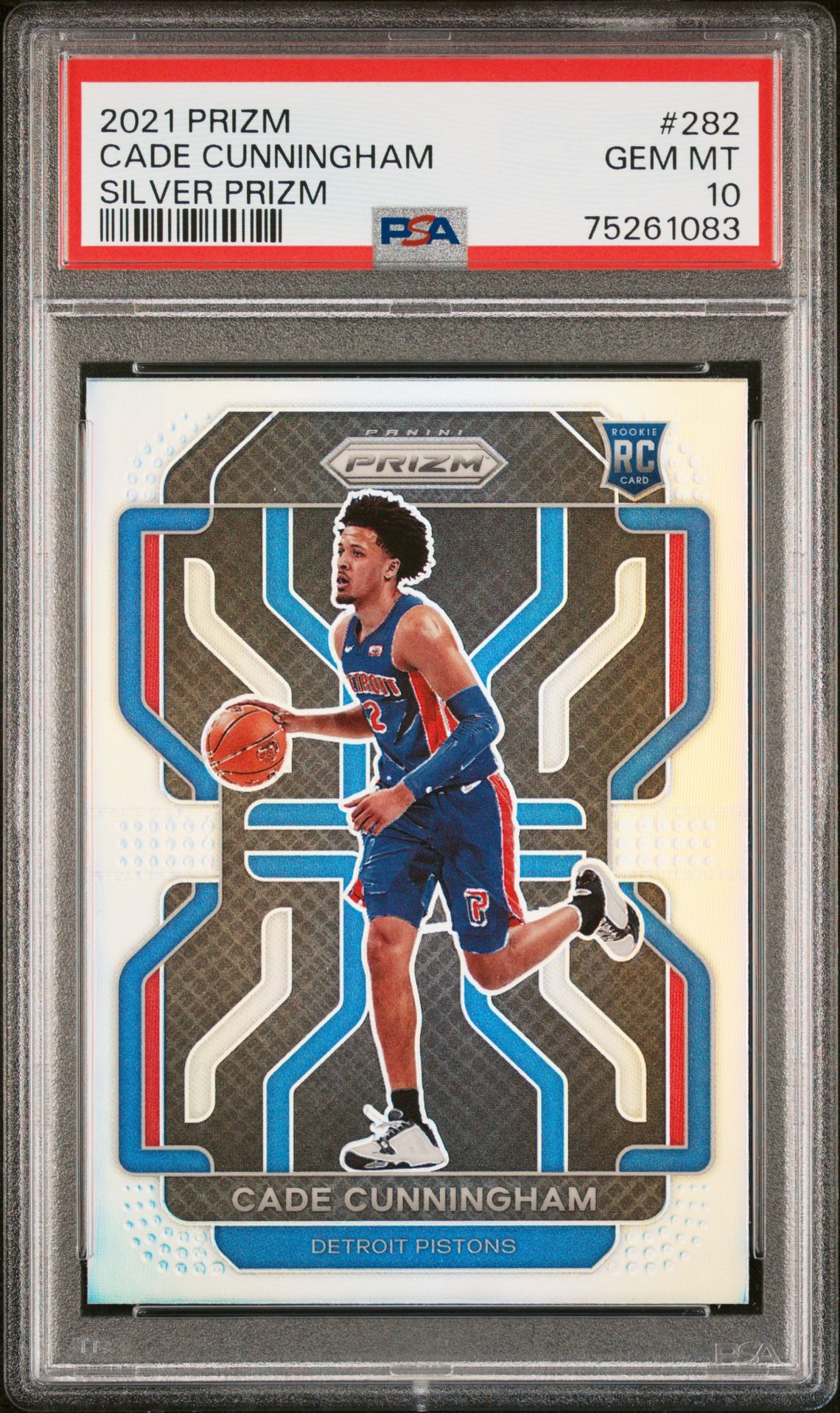 2021 Panini PANINI PRIZM SILVER PRIZM #282 Cade Cunningham front