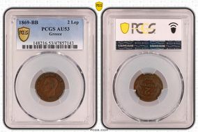 1869-BB 2 Lep AU53BN