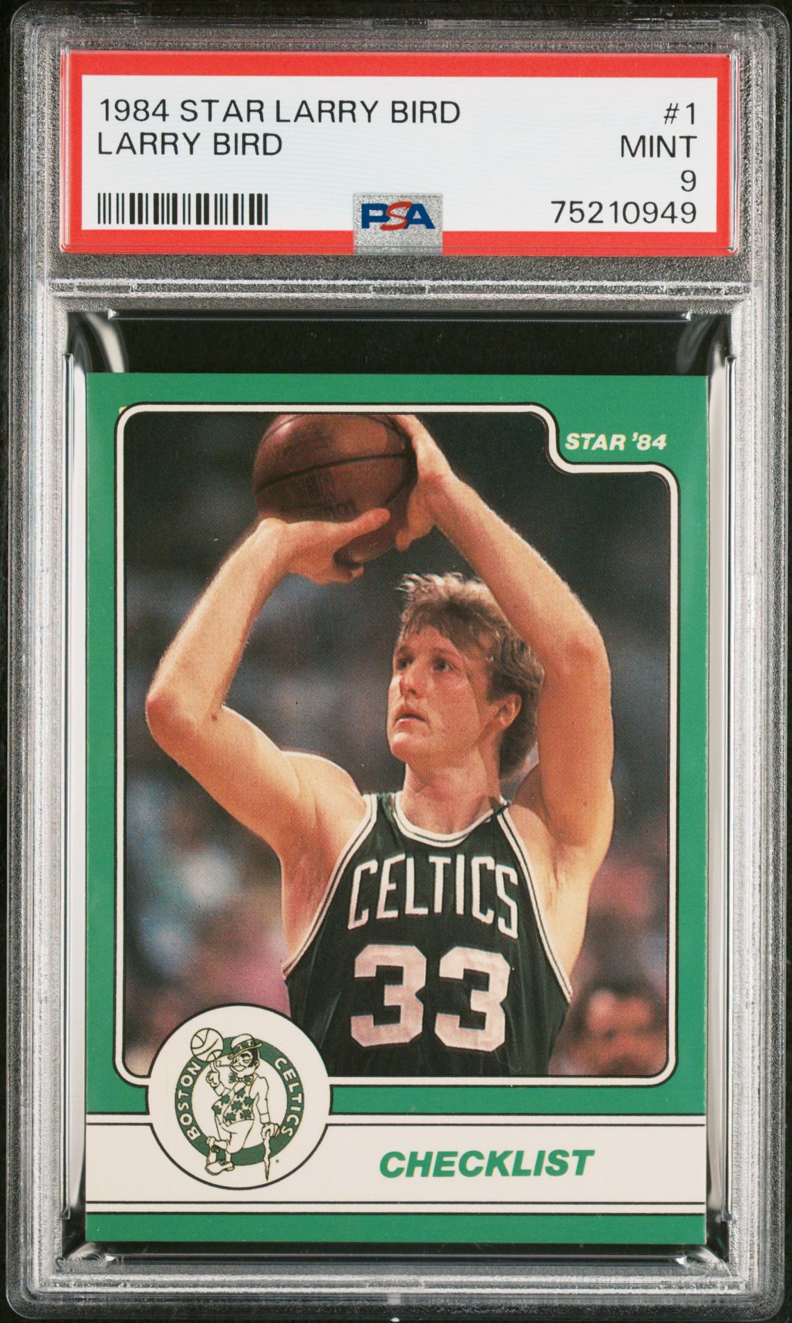 1984 STAR LARRY BIRD #1 Larry Bird front