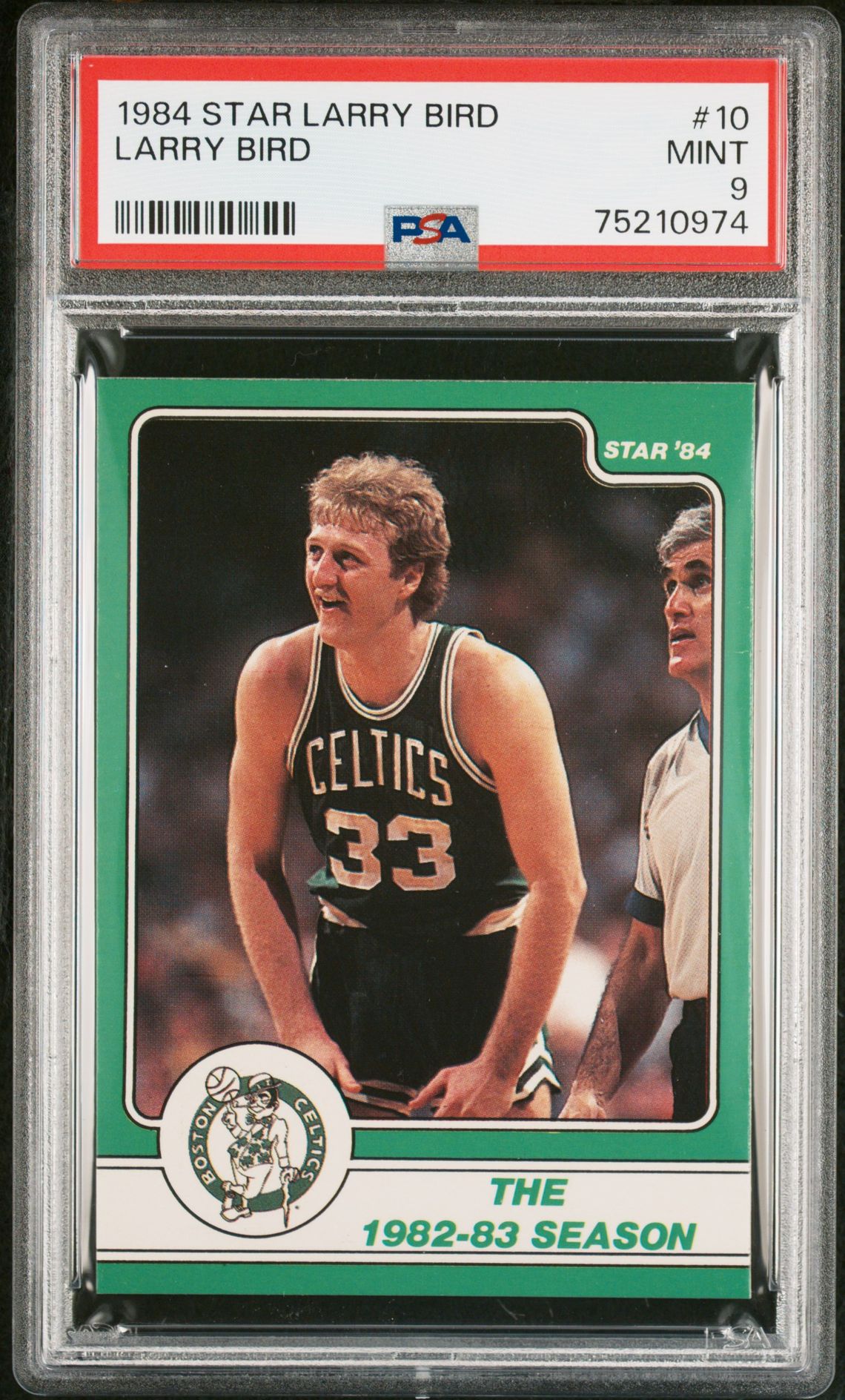 1984 STAR LARRY BIRD #10 Larry Bird front