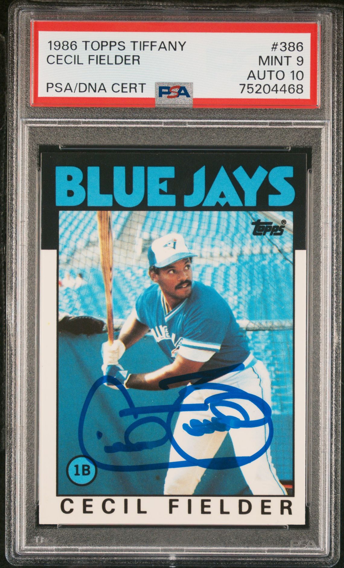 1986 Topps TOPPS TIFFANY #386 Cecil Fielder front