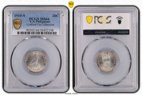 1910-S 20C MS64