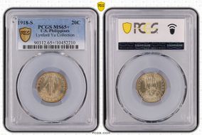 1918-S 20C MS65+