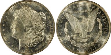 1895-S $1 VAM 3, S/S MS63
