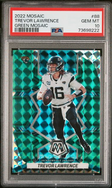 : 2022 PANINI MOSAIC #88 TREVOR LAWRENCE JACKSONVILLE