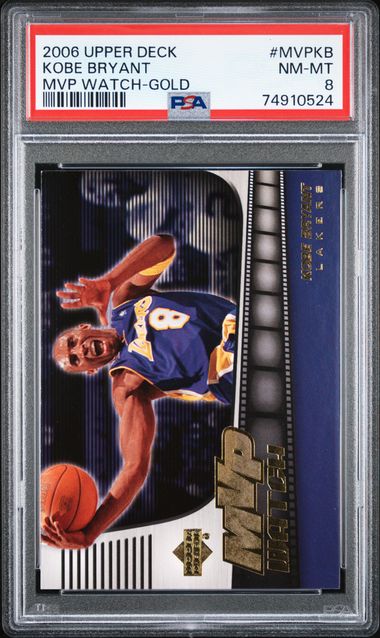 2006 Upper Deck Mvp Watch Kobe Bryant #Mvpkb (Mvp Watch-Gold) Nm-Mt 8 front