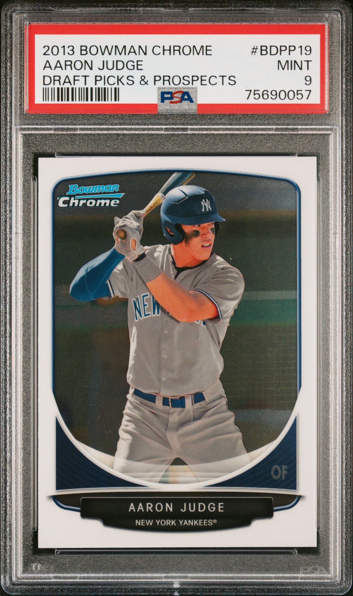 2013 Bowman Bowman Draft #BDPP19 Aaron Judge front