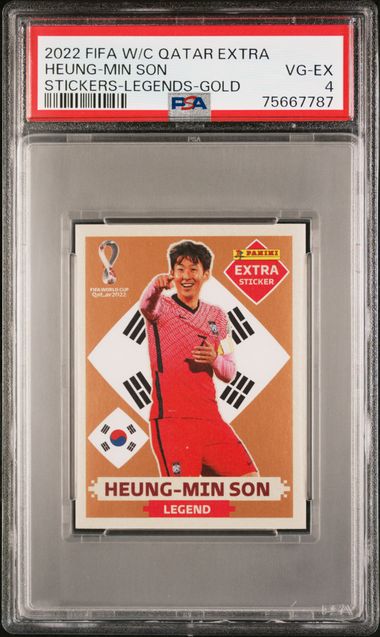 PANINI WORLD CUP 2022 NEYMAR JR. EXTRA CARD GOLD LEGEND