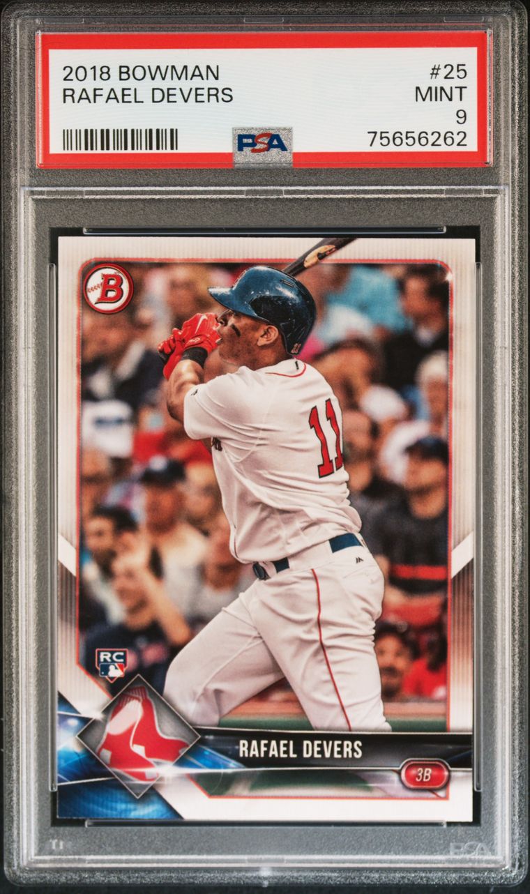 Rafael Devers 2022 Topps Chrome Heart of the City Near Mint 