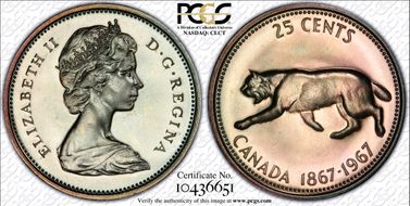 1967 25C 0.800 Ag PL68