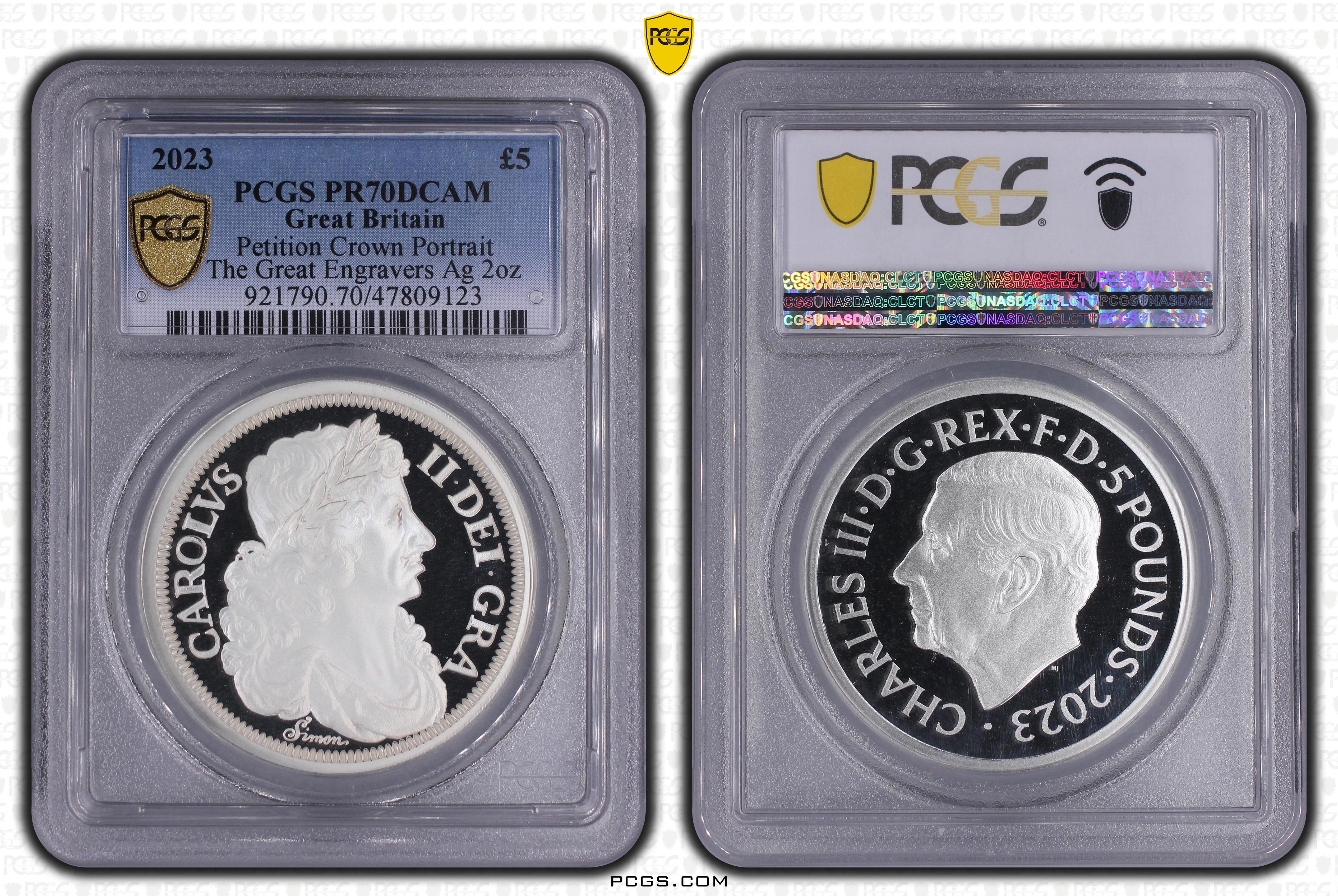 PCGS Certificate Verification Coin Details for Cert #47809123