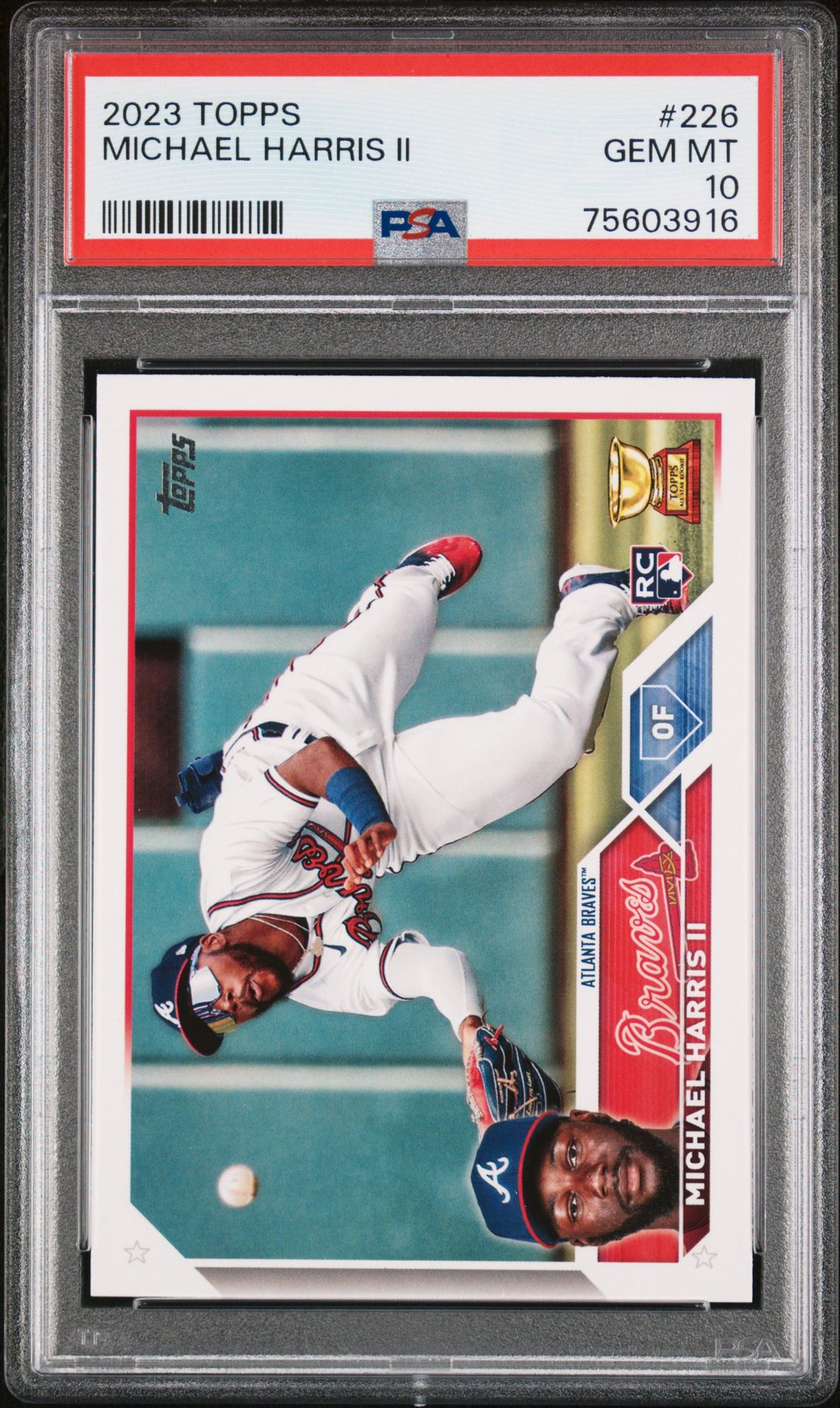 2023 Topps TOPPS GREEN FOIL #226 Michael Harris Ii front