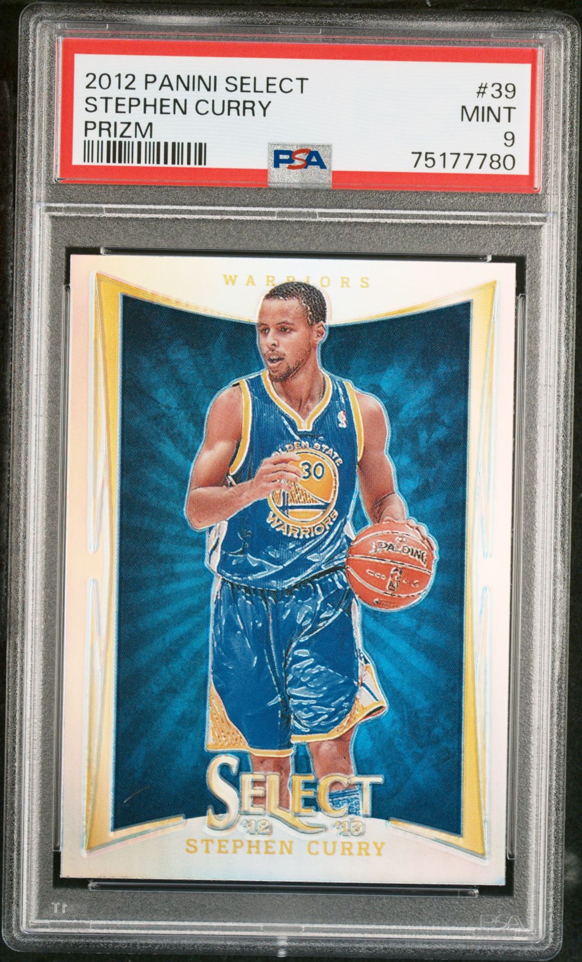 2012 Panini PANINI SELECT Silver #39 Stephen Curry front