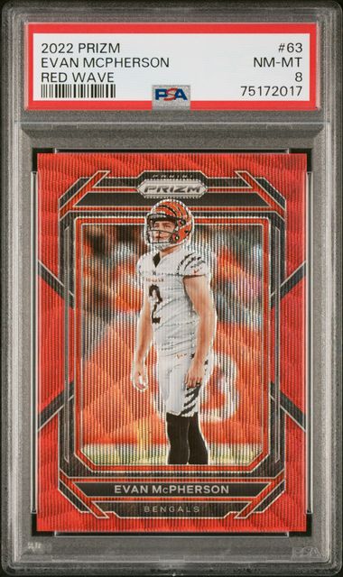 2022 Panini Prizm Evan McPherson ( Cincinnati Bengals ) #63