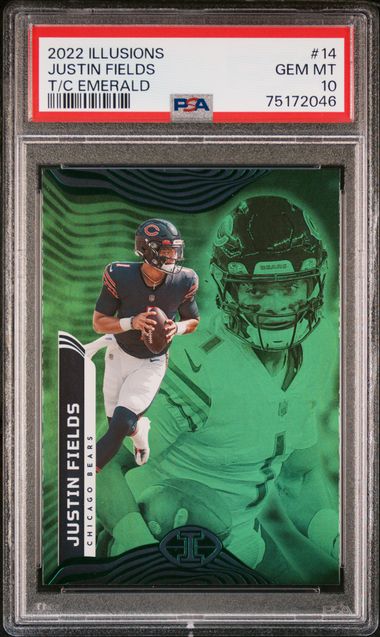 Justin Fields STICKER - Chicago Bears NFL Quarterback Bears Rookie