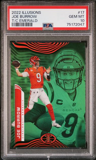 2022 Panini Contenders Joe Burrow #17 Bengals