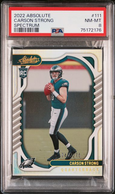 2022 Panini Gold Standard - Newly Minted Memorabilia #NMM-CST - Carson  Strong /399 [EX to NM]