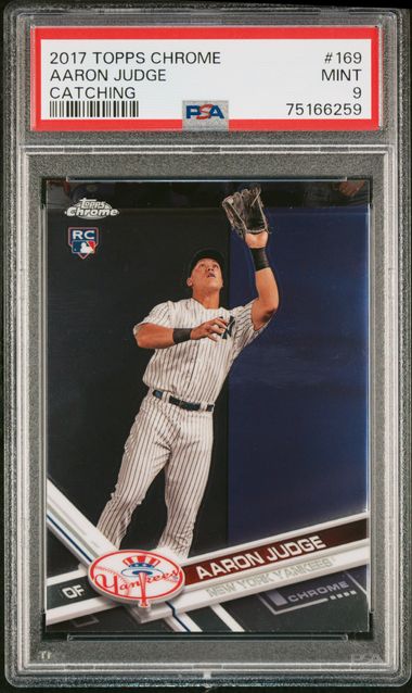 Sold at Auction: (Mint) 2017 Topps Series 1 Aaron Judge Rookie