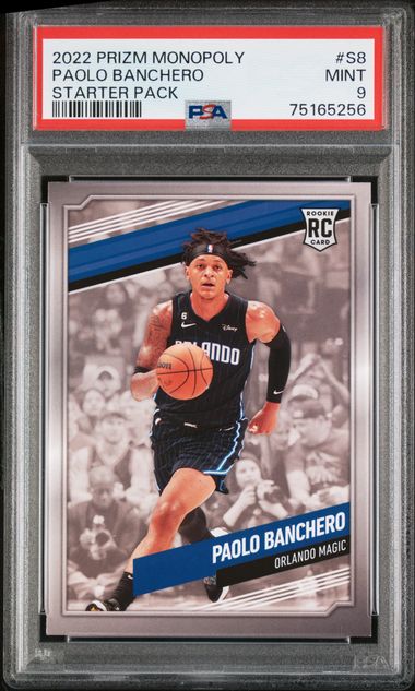 2022-23 Panini NBA Hoops #231 Paolo Banchero RC Rookie Orlando Magic