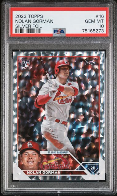 NOLAN GORMAN - 2023 TOPPS STARS OF THE MLB CHROME #SMLBC23