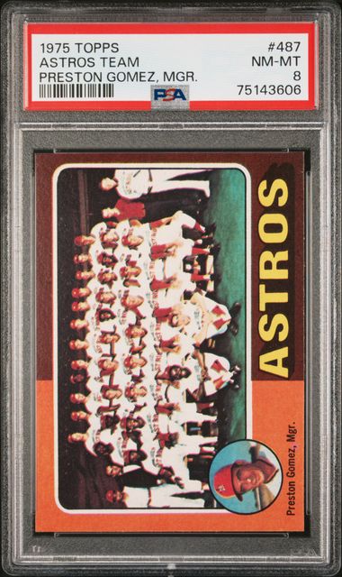 1975 Topps Phillies Team (Danny Ozark, Mgr.)