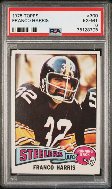 1977 Topps Mexican Franco Harris