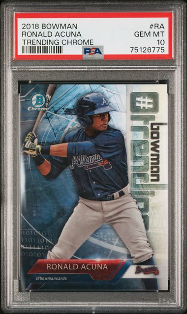  2018 Topps Update Salute #S-21 Ronald Acuna Jr