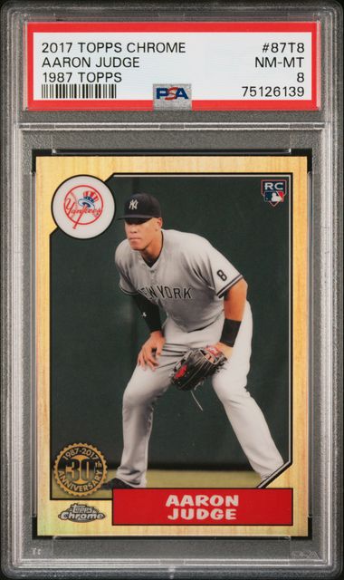 Aaron Judge 2017 Topps Five Star Baseball Autograph Rookie Card