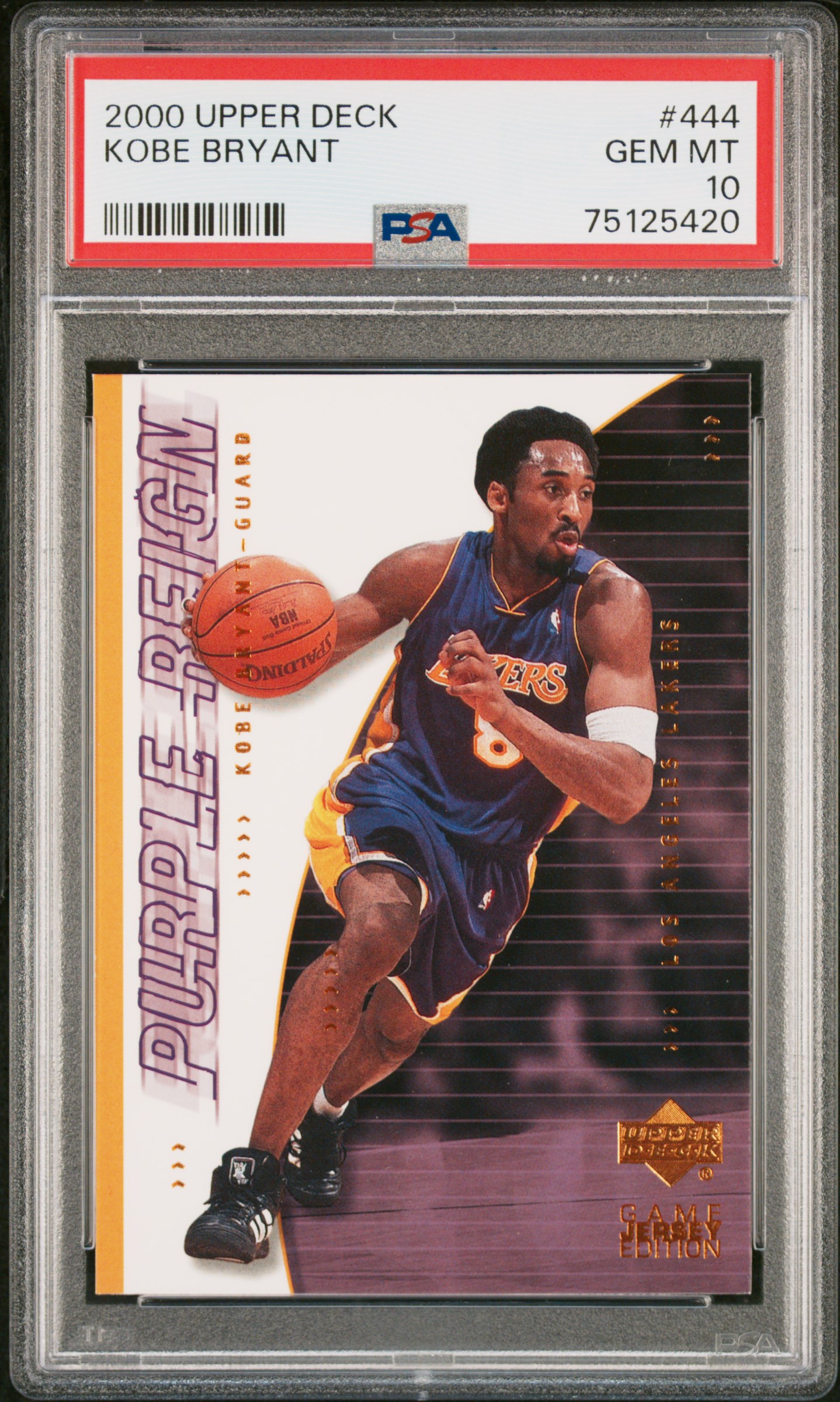 Kobe bryant fast discount break fundamentals psa 9